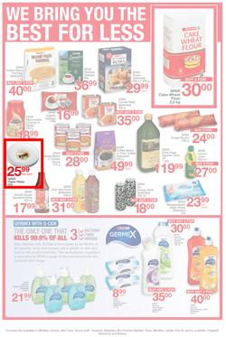 SUPER SPAR Eastern Cape : Value We're Proud To Put Our Name On (22 Oct - 3 Nov 2019). Only Available at Selected Stores in the Eastern Cape. Excluding Mthatha, page 4