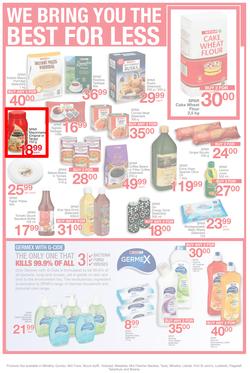 SUPER SPAR Eastern Cape : Value We're Proud To Put Our Name On (22 Oct - 3 Nov 2019). Only Available at Selected Stores in the Eastern Cape. Excluding Mthatha, page 4
