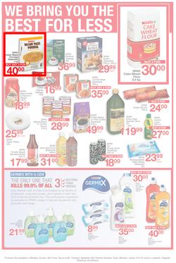 SUPER SPAR Eastern Cape : Value We're Proud To Put Our Name On (22 Oct - 3 Nov 2019). Only Available at Selected Stores in the Eastern Cape. Excluding Mthatha, page 4
