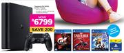 Playstation PS4 500GB Bundle + 3 Games