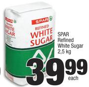 Spar Refined White Sugar-2.5Kg