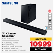 Samsung 3.1 Channel Soundbar HW-Q800T/XA