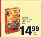 Knorrox Stock Cubes (Selected)-24s Per Pack