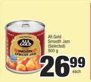 All Gold Smooth Jam (Selected)-900g Each