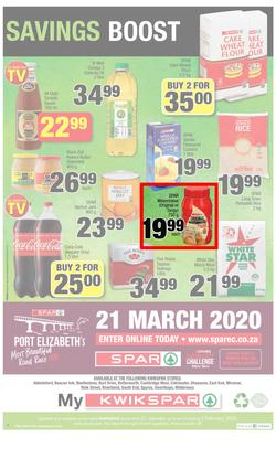 KWIK SPAR EASTERN CAPE : January Budge Booster (21 Jan - 2 Feb 2020), page 4