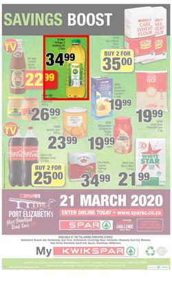 KWIK SPAR EASTERN CAPE : January Budge Booster (21 Jan - 2 Feb 2020), page 4
