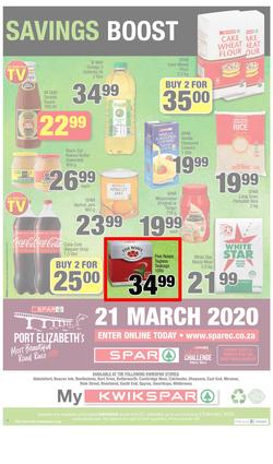 KWIK SPAR EASTERN CAPE : January Budge Booster (21 Jan - 2 Feb 2020), page 4