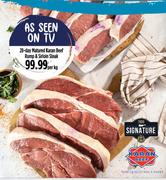 28 Day Matured Karan Beef Rump & Sirloin Steak-Per Kg