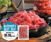 Beef Mince-1Kg Per Pack