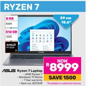 Asus 15.6"(39cm) Ryzen 7 Laptop