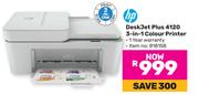 HP Deskjet Plus 4120 3-In-1 Colour Printer