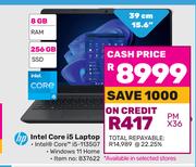 HP 15.6"(39cm) Intel Core i5 Laptop