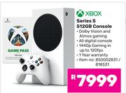 XBOX Series S 512GB Console 
