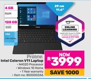 Proline 11.6"(29cm) Intel Celeron V11 Laptop