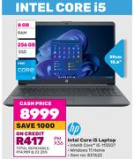 HP 15.6"(39cm) Intel Core i5 Laptop