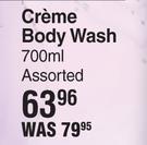 Good Stuff The Spaaah Collection Creme Body Wash Assorted-700ml