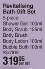 Nature's Nourishment Sweetpea & Sagemint Revitalising Bath Gift Set 5 Piece-Per Set