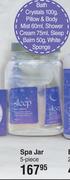 Nature's Edition Sleep Spa Jar 5 Piece