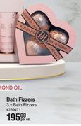 Baylis & Harding JoJoba, Vanilla & Almond Oil Bath Fizzers 3 x Bath Fizzers-Per Set
