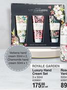 Baylis & Harding Royale Garden Luxury Hand Cream Set-3 x 50ml Per Set