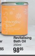 Nature's Edition Energise Revitalising Bath Oil-250ml