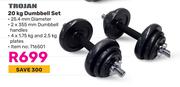 Trojan 20Kg Dumbbell Set
