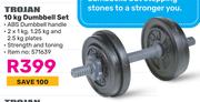 Trojan 10Kg Dumbbell Set