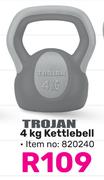 Trojan 4Kg Kettlebell