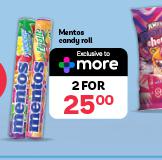 Mentos Candy Roll-For 2