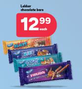 Lekker Chocolate Bars-Each