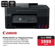 Canon Pixma G4470 4 In 1 Mega Tank Printer