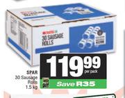 Spar 30 Sausage Rolls-1.5Kg Per Pack
