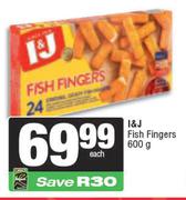 I&J Fish Fingers-600g