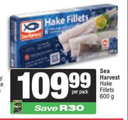 Sea Harvest Hake Fillets-600g
