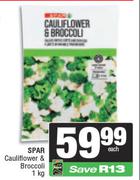 Spar Cauliflower Broccoli-1Kg