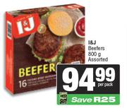 I&J Beefers Assorted-800g Per Pack