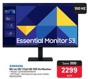 Samsung 60cm (24") Full HD 100 Hz Monitor LS24D300GAAXXA