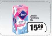 Libresse Pantyliners-20s Each
