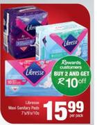 Libresse Maxi sanitary Pads-7s/9s/10s Per Pack