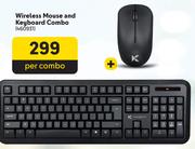 Karbon Wireless Mouse And Keyboard Combo 460931-Per Combo