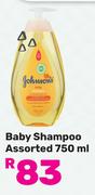 Johnson's Baby Shampoo Assorted-750ml