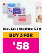 Johnson's Baby Soap Assorted-For 3 x 175g