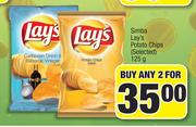 Simba Lay's Potato Chips Selected-2x125g