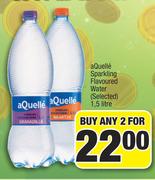Aquelle Sparkling Flavoured Water-2 x 1.5Ltr