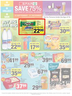 SPAR Eastern Cape : Value We're Proud To Put Our Name On (22 Oct - 3 Nov 2019). Only Available at Selected Stores in the Eastern Cape. Excluding Mthatha, page 4