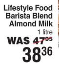 Lifestyle Food Barista Blend Almond Milk-1L