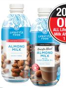 Lifestyle Food Unsweetened Almond Milk-1L