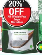 Lifestyle Food Erythritol Sugar Replacement-1Kg