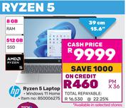 HP Ryzen 5 Laptop
