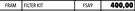 Fram Filter Kit For Toyota Corolla 2009 Onwards FSA9